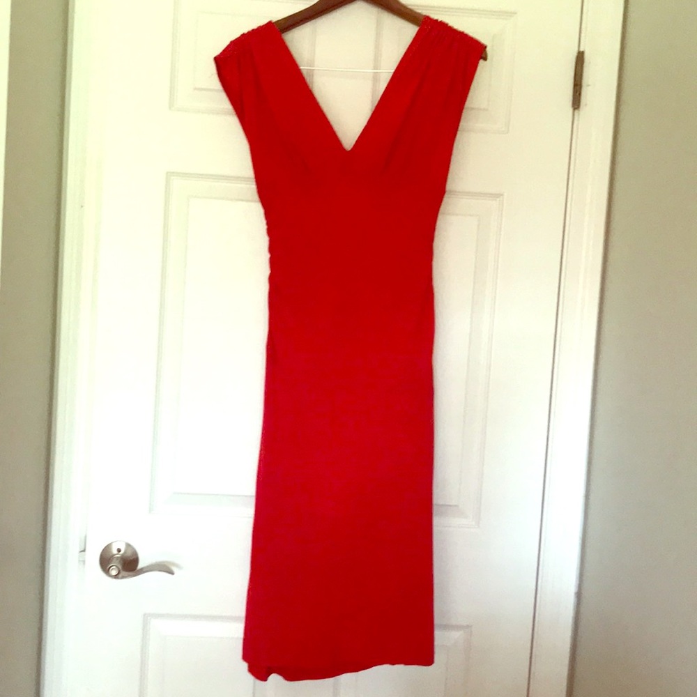 Diane Von Furstenberg Red Dress